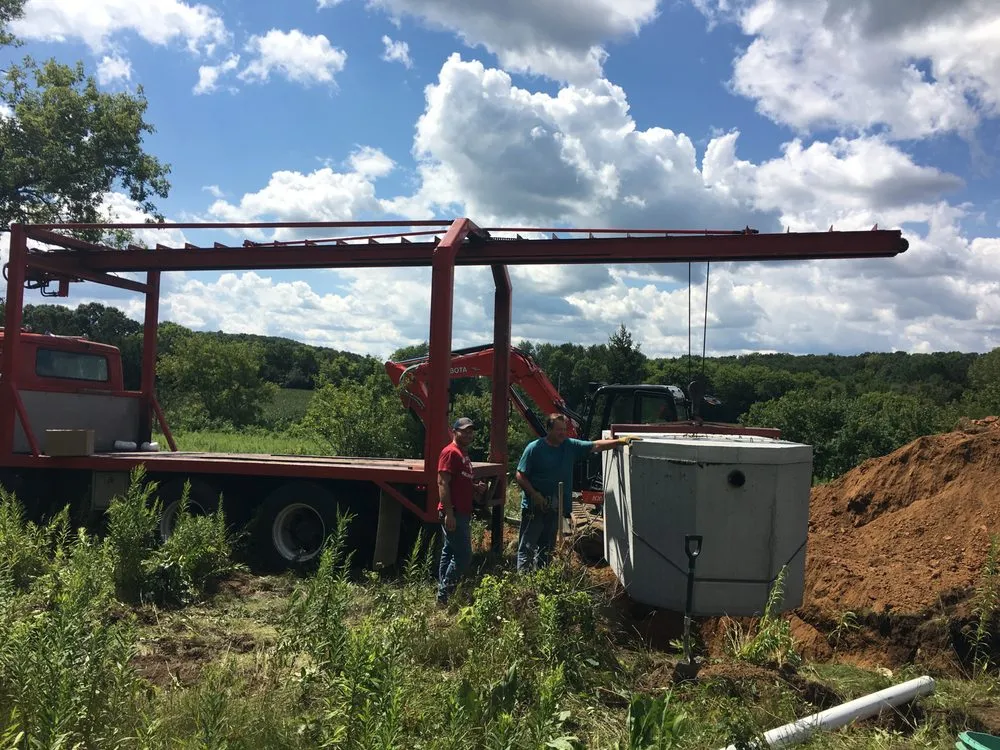 Slide of Saint Croix Sewer Service