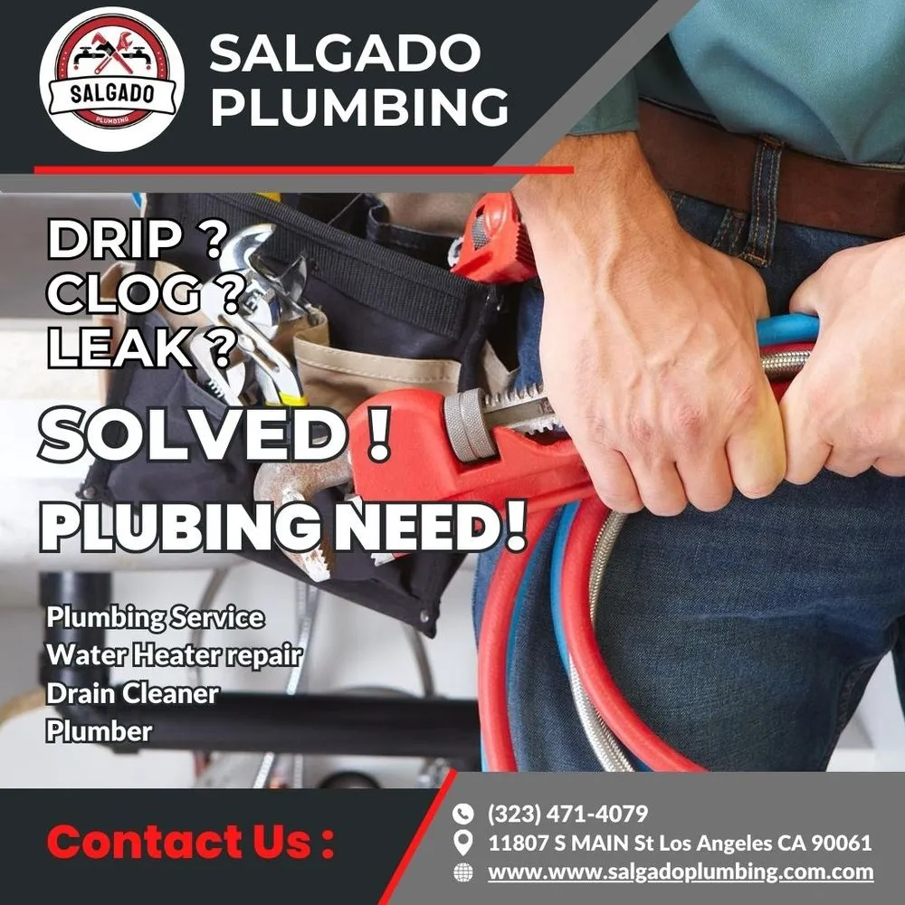 Slide of Salgado Plumbing
