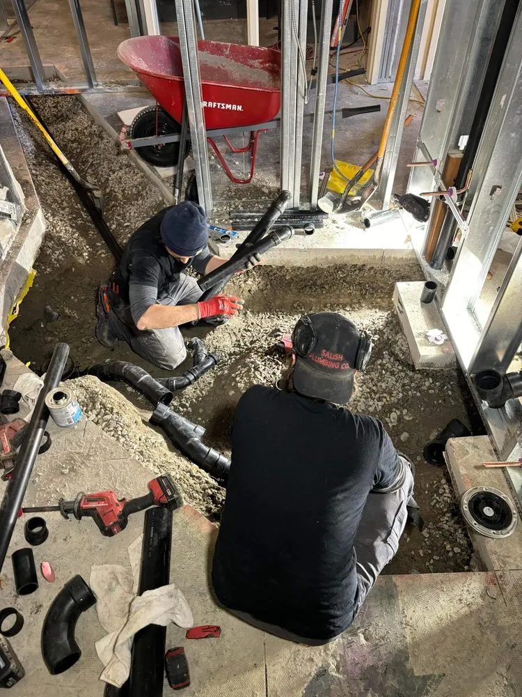 Slide of Salish Plumbing Co