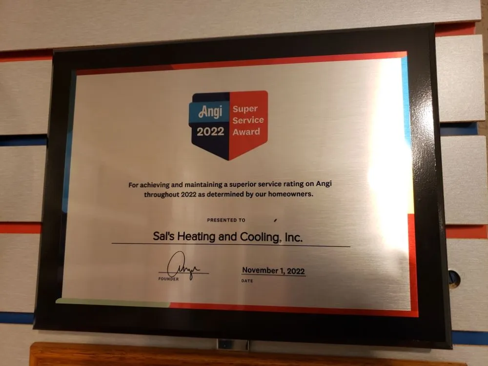 Slide of Sal's Heating & Cooling, Plumbing & Sewer