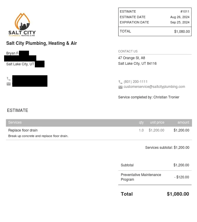 Emergency pipe repair service in Salt Lake City, UT - Salt City Plumbing, Heating & Air