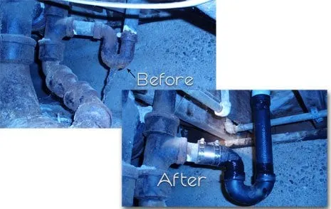 Slide of Salt Lake Drain Cleaning