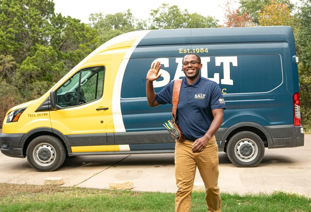 Slide of SALT Plumbing Air & Electric