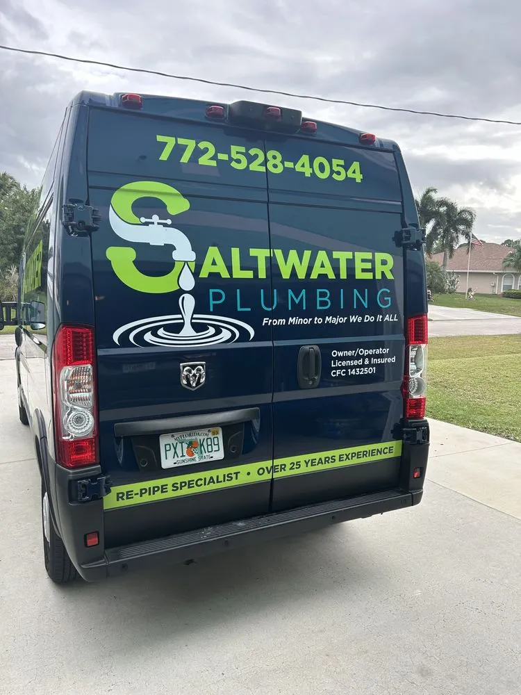Affordable plumbing repair service in Port St. Lucie, FL - Salt Water Plumbing
