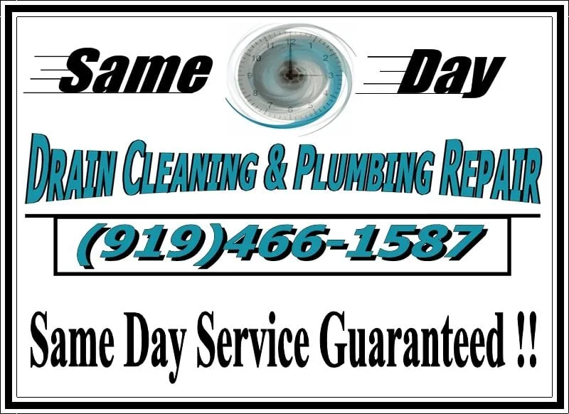 Slide of Same Day Drain Cleaning & Plumbing Repair