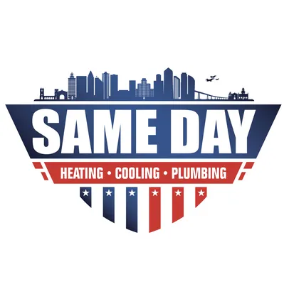 Same Day Heating, Cooling, Plumbing Logo