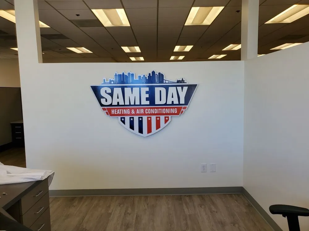 Slide of Same Day Plumbing, Heating & Cooling