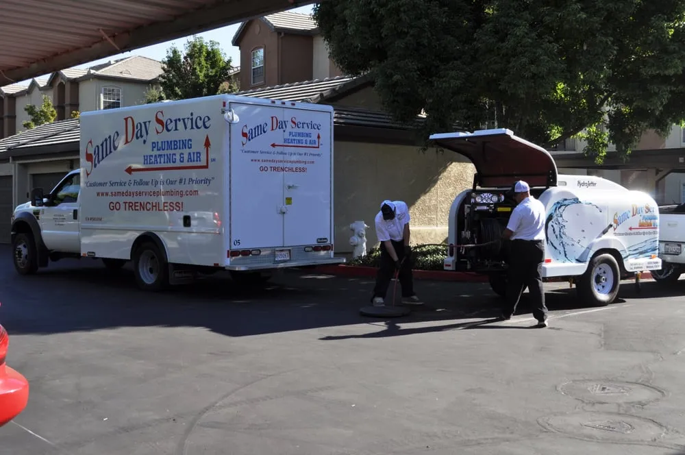 Slide of Same Day Service Plumbing, Heating & Air