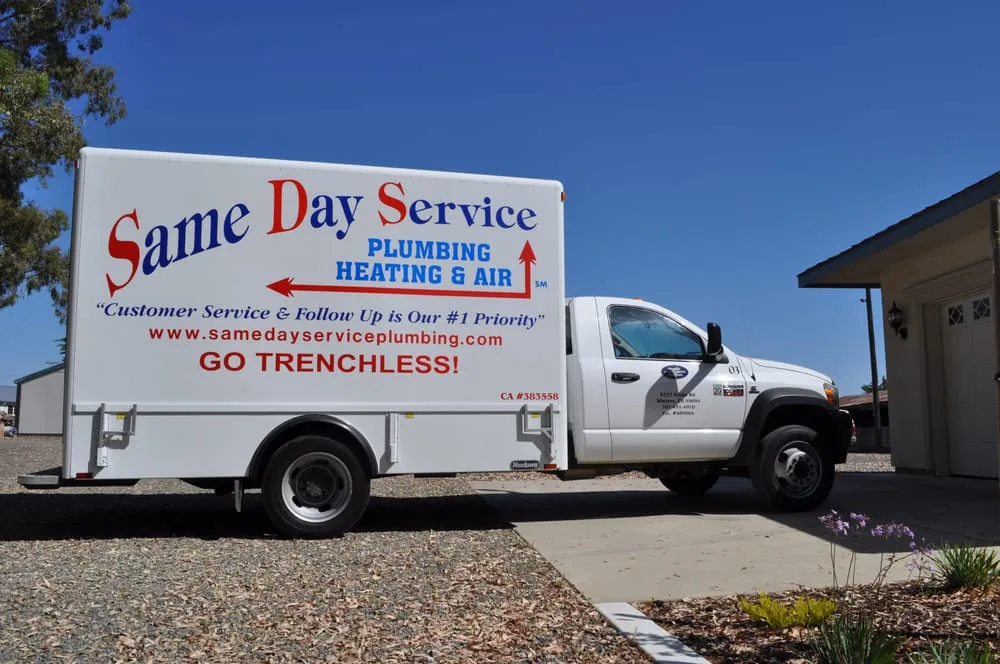 Slide of Same Day Service Plumbing, Heating & Air