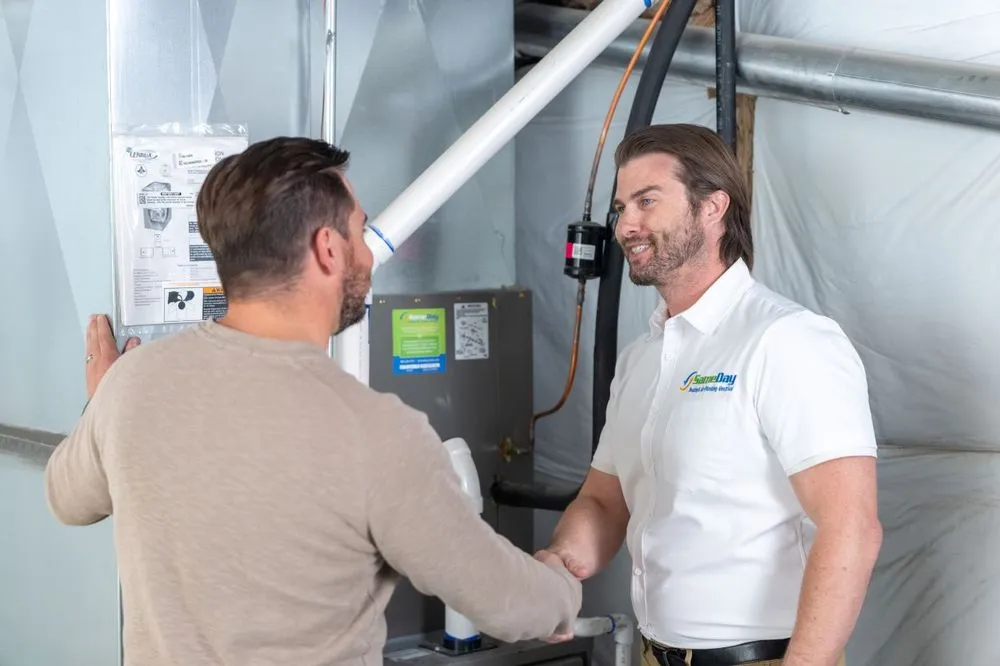 Slide of SameDay Heating & Air