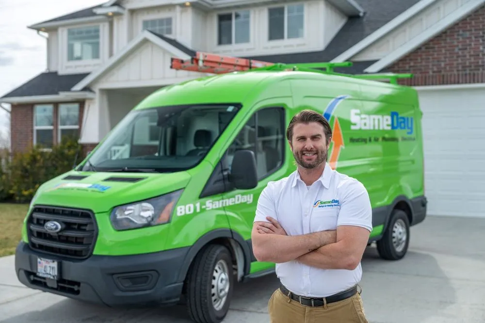 Slide of SameDay Heating & Air