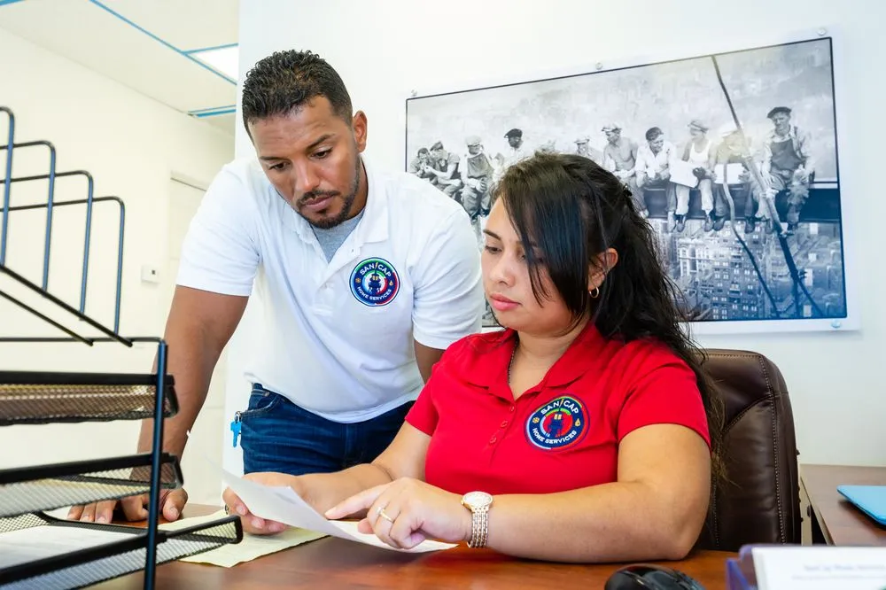 Slide of SanCap Home Services