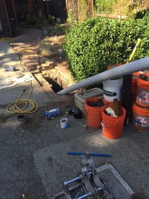 Sanctified Plumbing & Rooter Logo