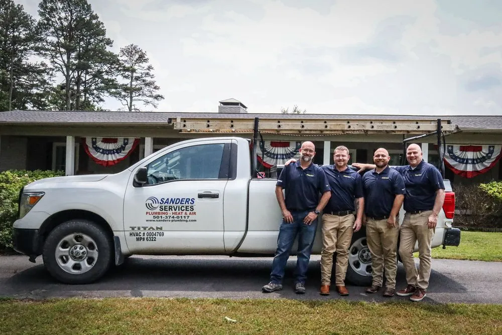 Slide of Sanders Plumbing HVAC