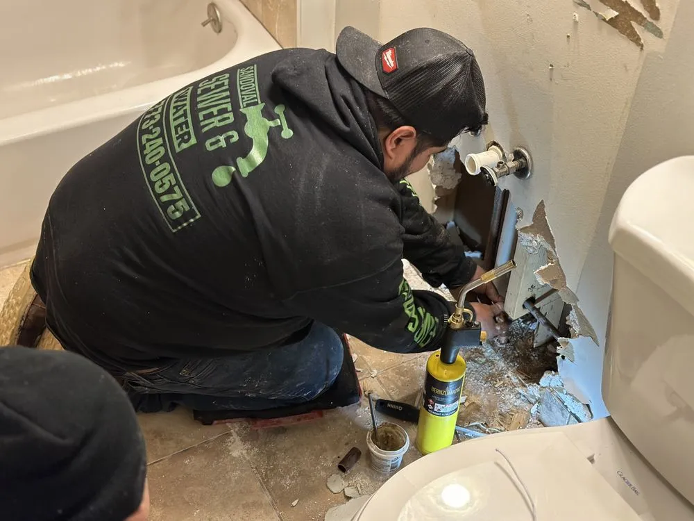 Slide of Sandoval Sewer & Water