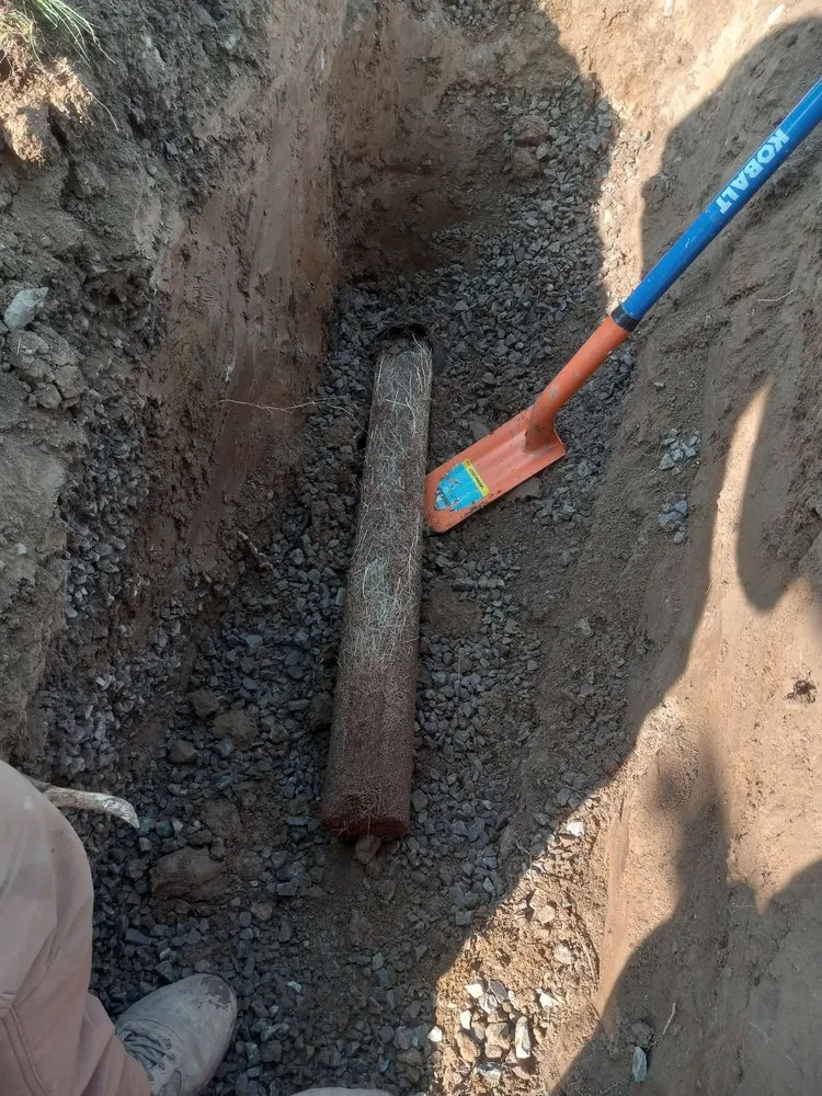 Slide of Sandy's Drain Cleaning