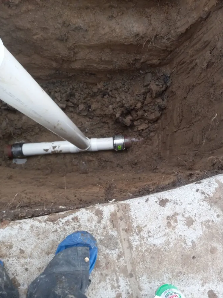 Slide of Sandy's Drain Cleaning