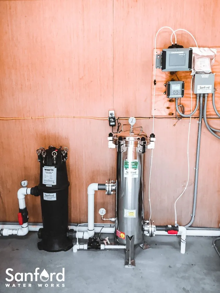 Slide of Sanford Water Works