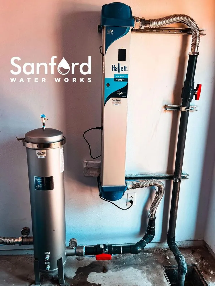 Slide of Sanford Water Works