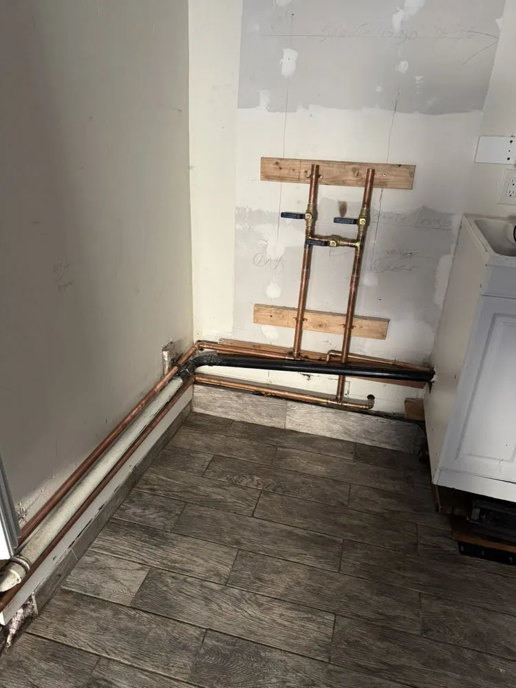 Slide of Sanitary Redline Plumbing