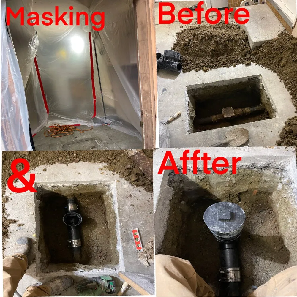 Slide of Sanitary Redline Plumbing