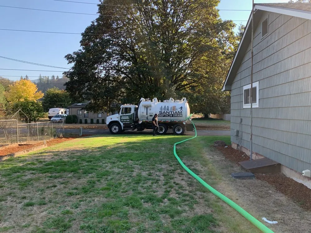 Slide of Santiam Septic & Drain