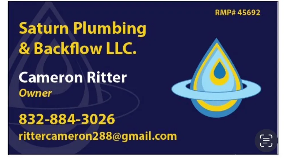 Slide of Saturn Plumbing & Backflow