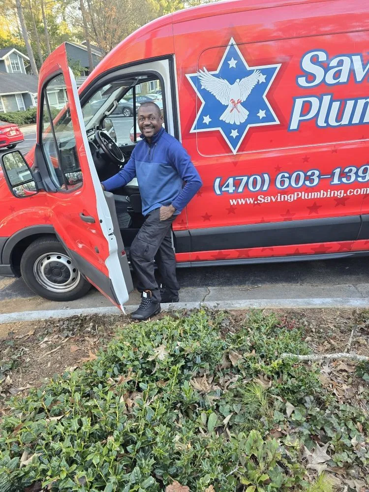 Slide of Saving Plumbing