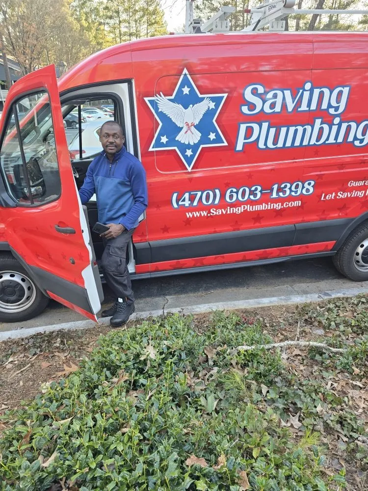 Slide of Saving Plumbing