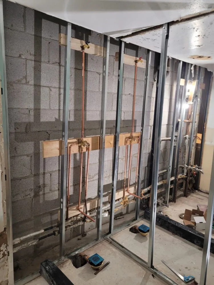 Slide of Saving Plumbing