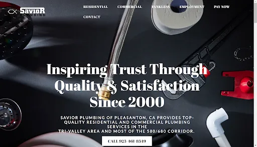 Slide of Savior Plumbing