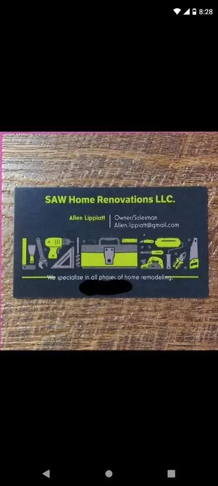 Slide of SAW Home Renovations
