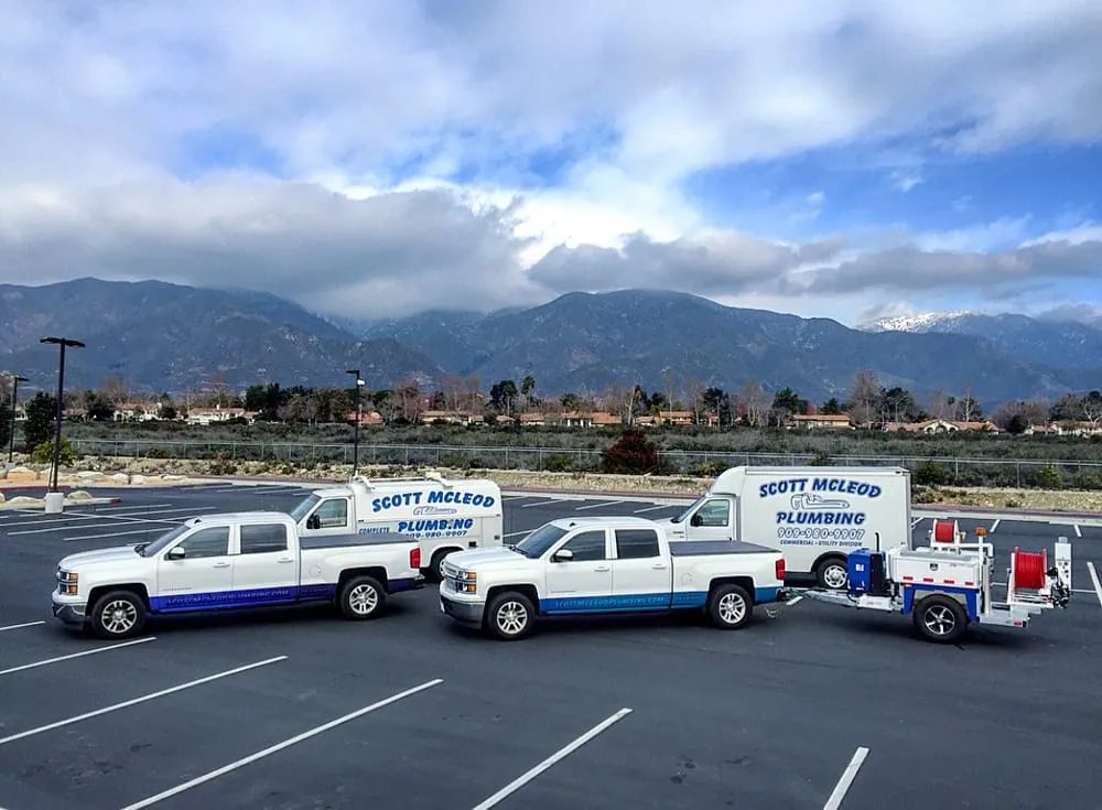 Emergency drain cleaning in Rancho Cucamonga, CA by Scott McLeod Plumbing