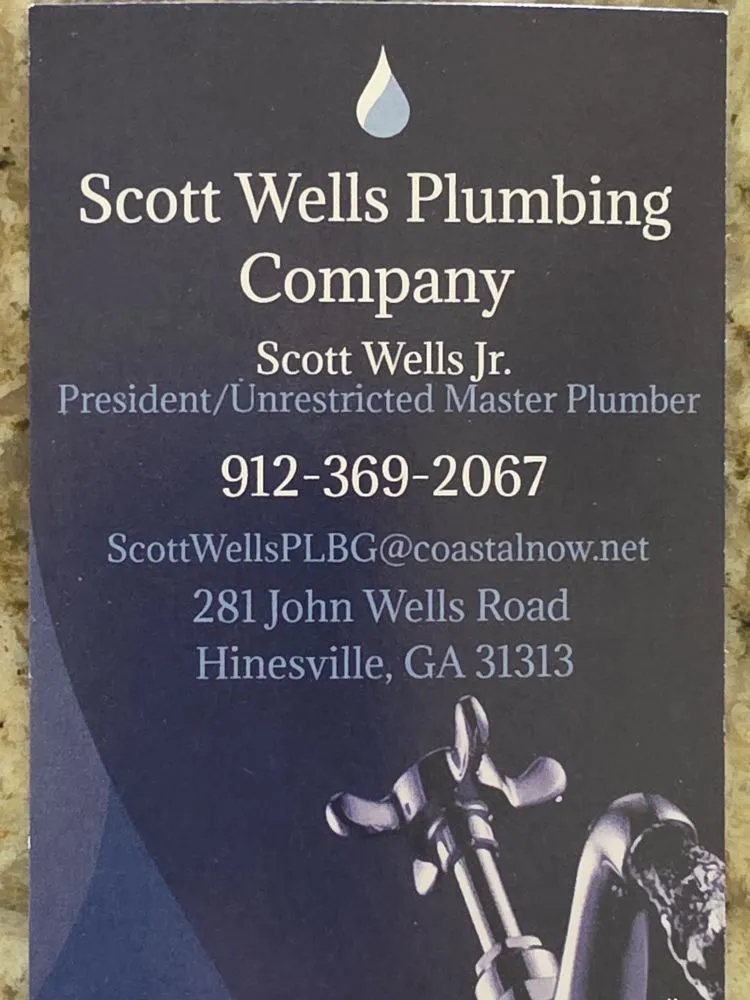 Slide of Scott Wells Plumbing