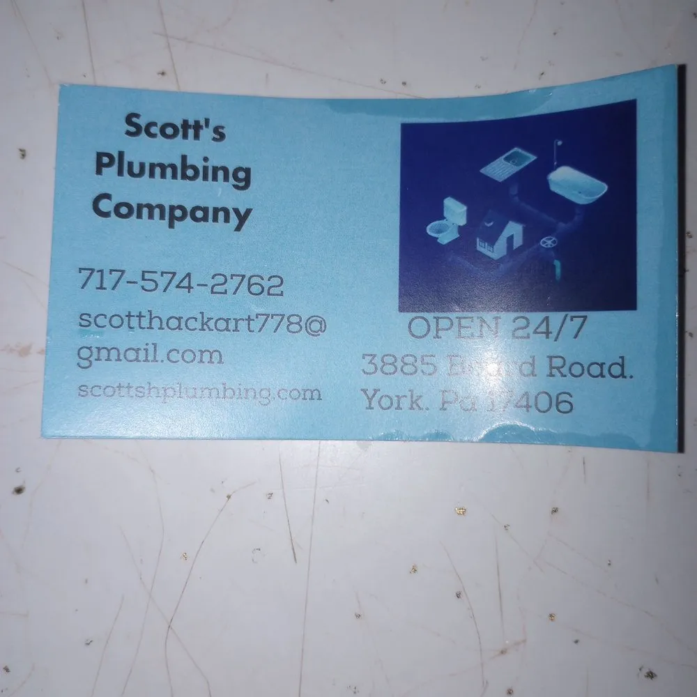 Slide of Scott's H Plumbing