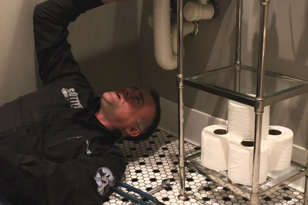 Slide of Scotty's Plumbing