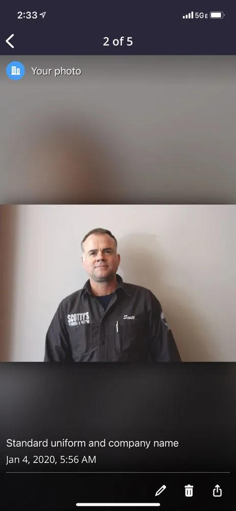 Slide of Scotty's Plumbing