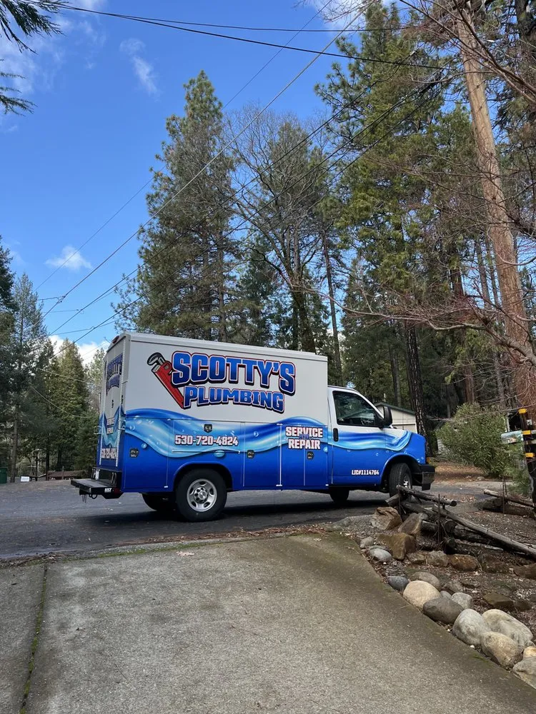 Slide of Scotty's Plumbing