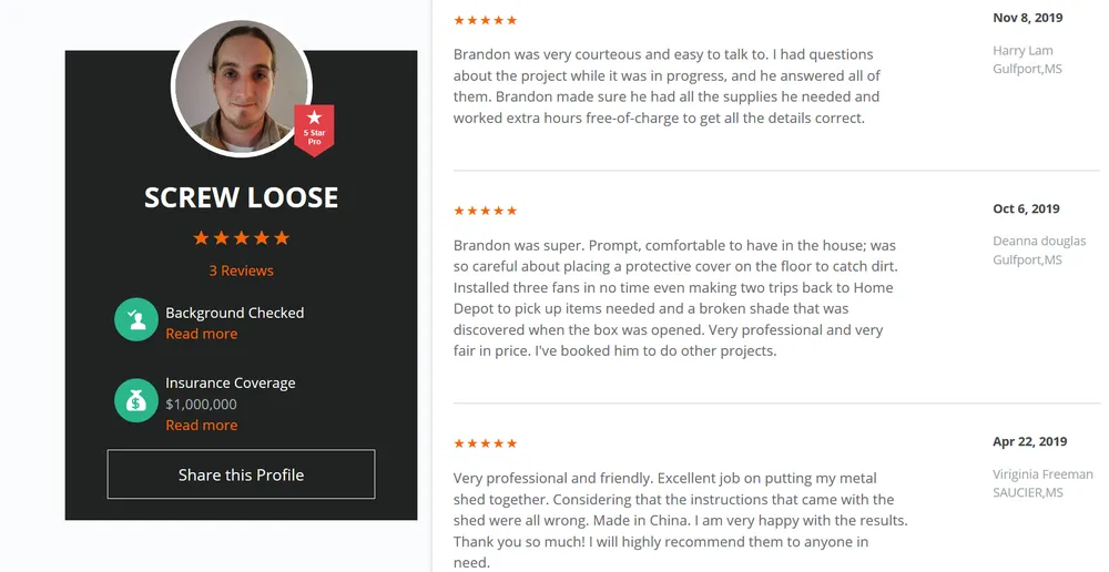 Slide of Screw Loose?