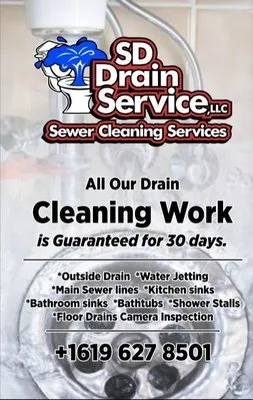 SD Drain Cleaning Logo