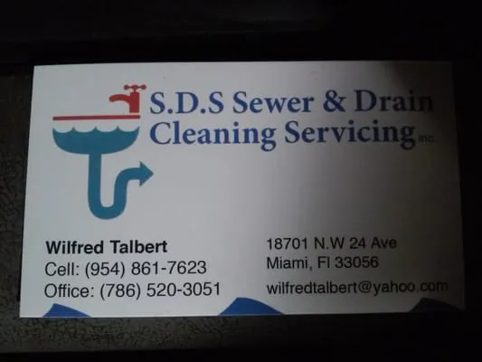 SDS  Sewer & Drain Service Logo