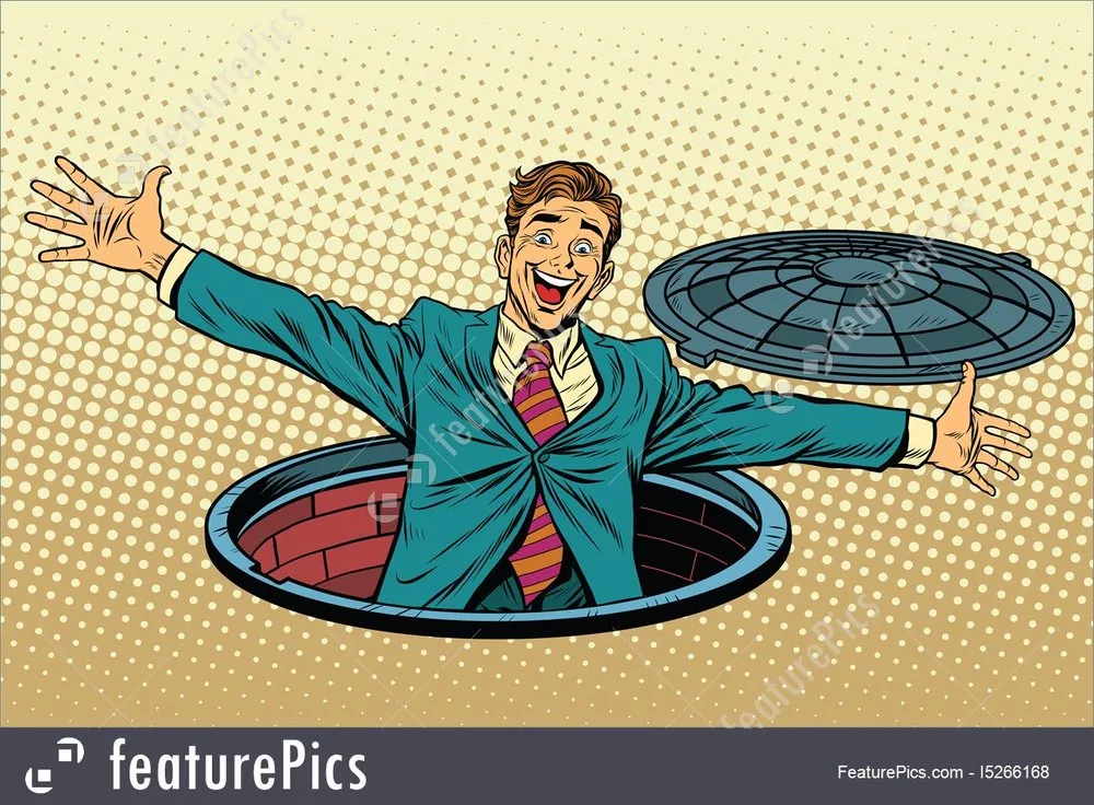 Slide of Seattle Sewer Guy