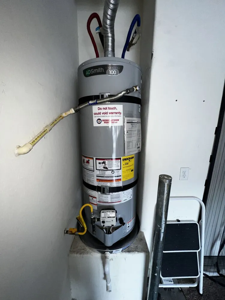 Quality water heater service for homes in North Las Vegas, NV by Second Opinion Plumbing