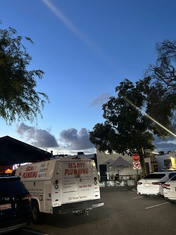 Slide of Security Plumbing