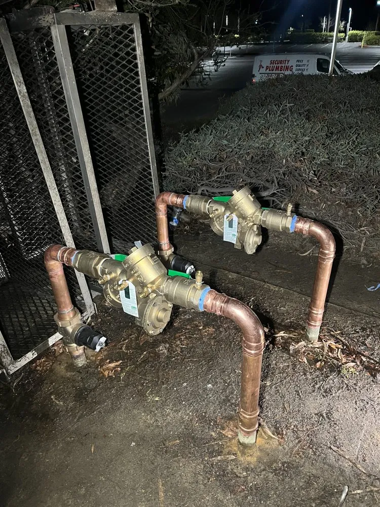 Slide of Security Plumbing