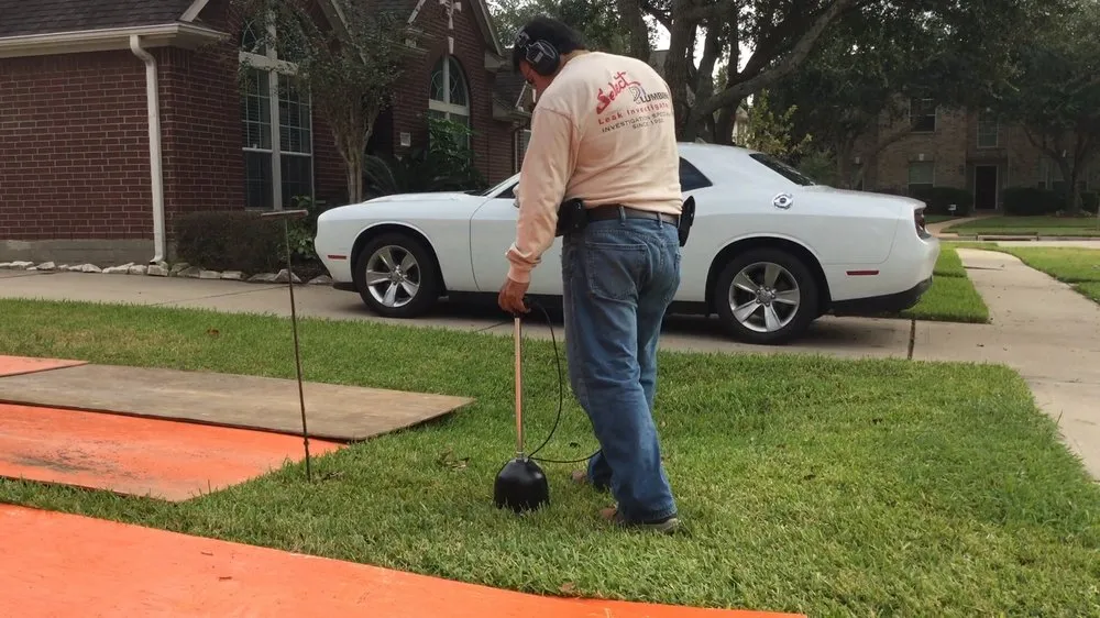 Slide of Select Plumbing Leak Investigators