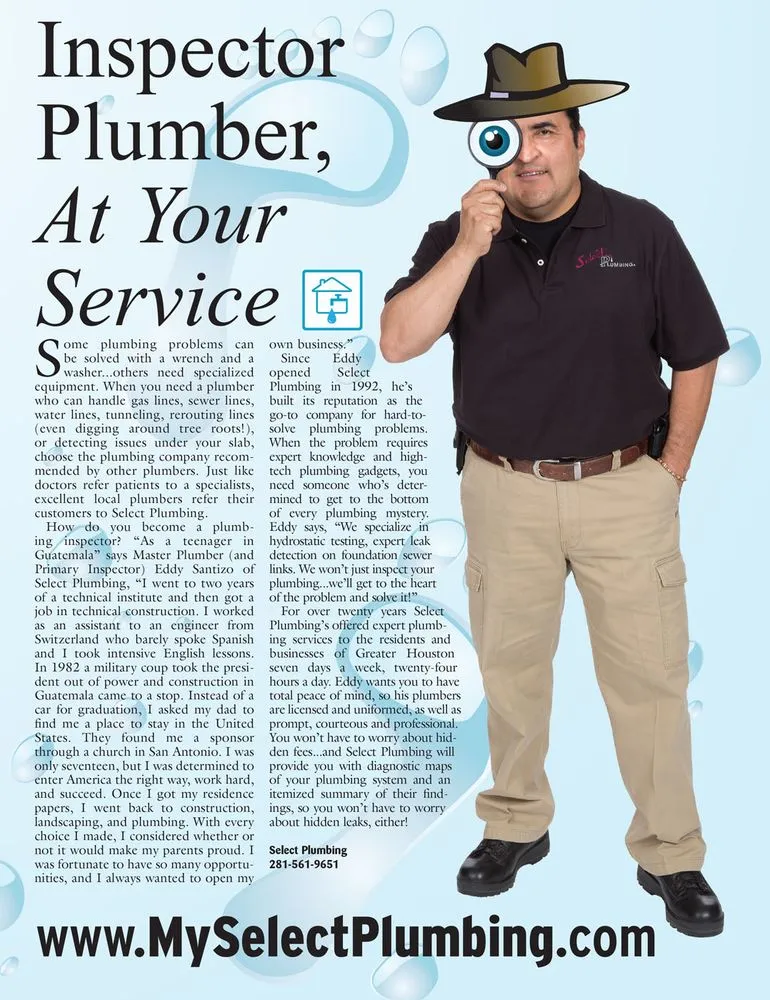Slide of Select Plumbing