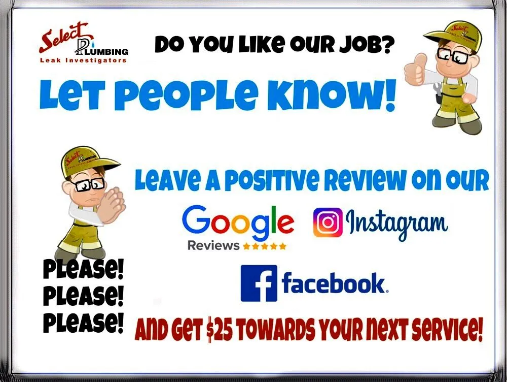 Slide of Select Plumbing