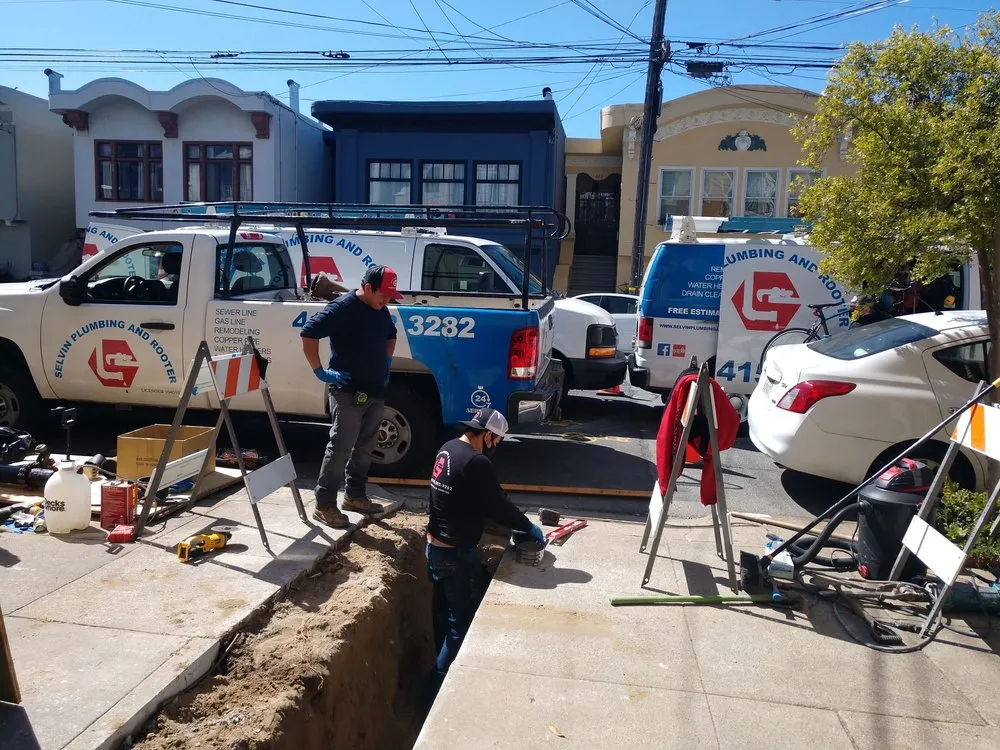 Expert plumbing repair in San Bruno, CA by Selvin Plumbing And Rooter