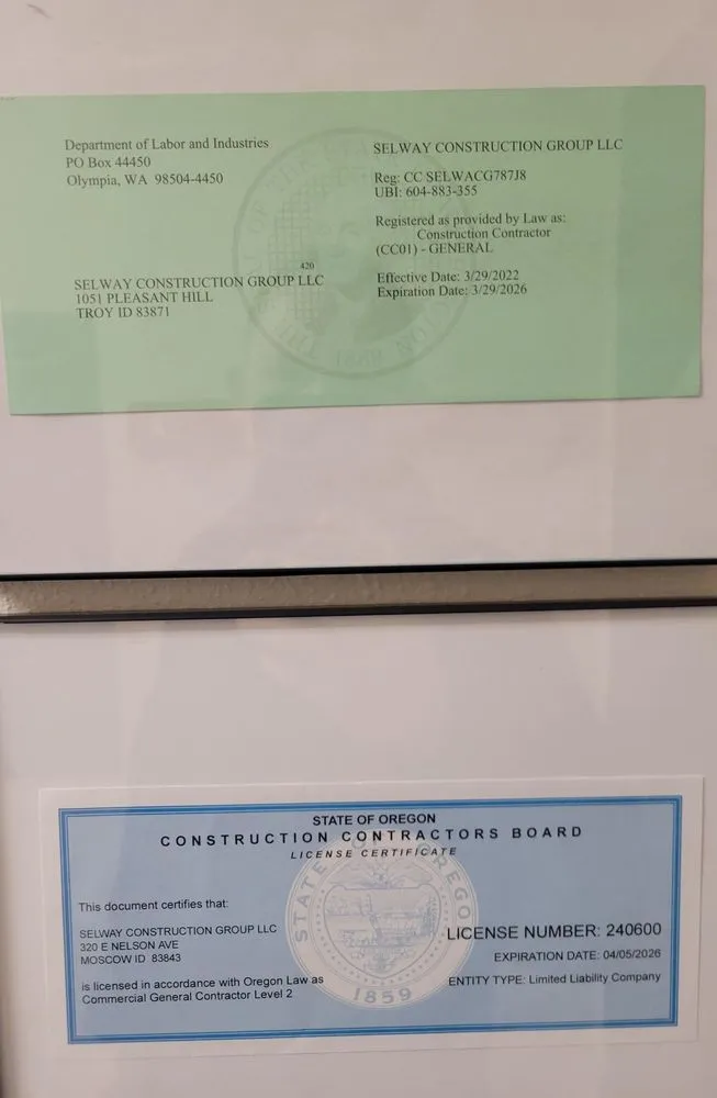 Slide of Selway Construction Group